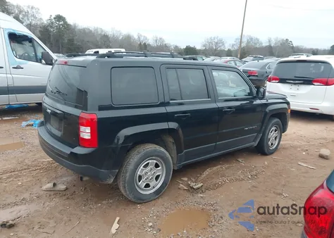 2014 Jeep Patriot Sport from USA, damaged, VIN 1C4NJPBA8ED552203